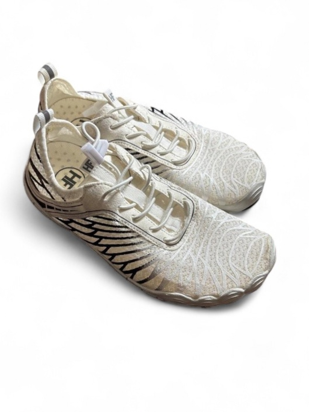 Hike Footwear Lorax Pro Barefoot Shoe White Slip-On Sneaker EU36 Nonslip Sporty